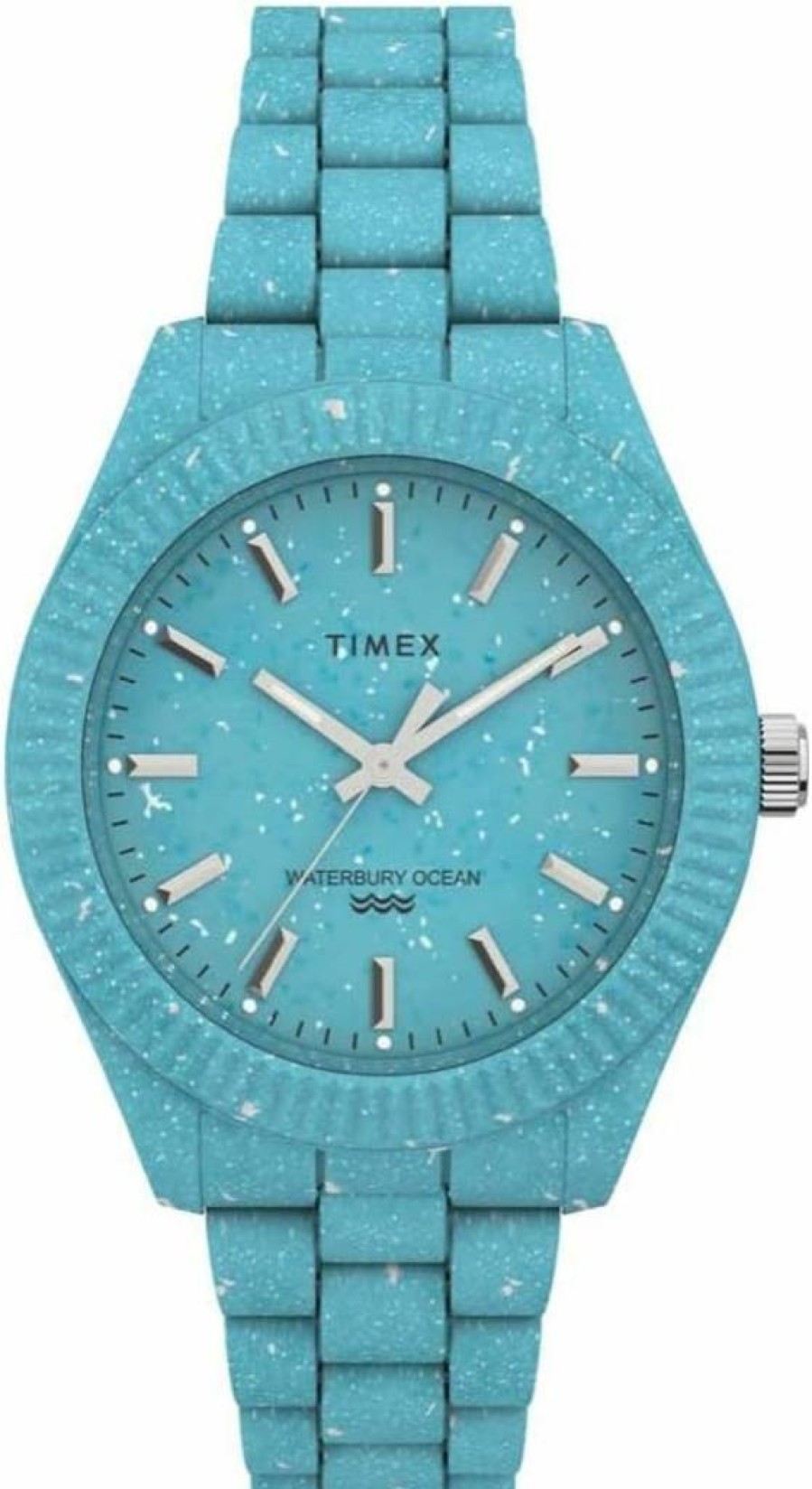 Timex Women's 37mm Recycled Ocean Plastic Watch with Luminous Hands | Eco-Friendly Analog Watch