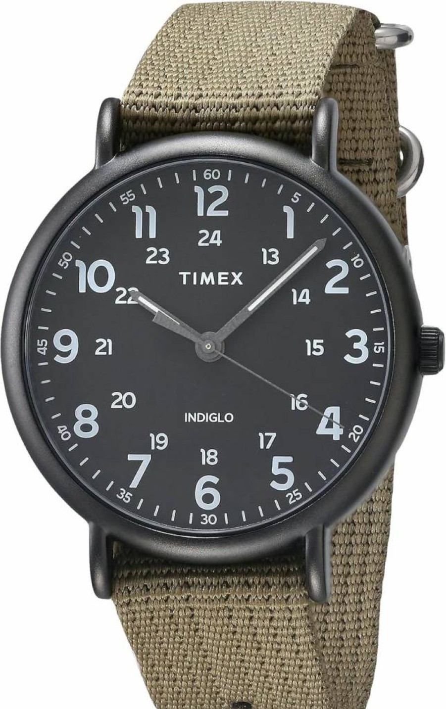 Timex Men's Weekender XL 43mm Casual Quartz Watch with Indiglo Light
