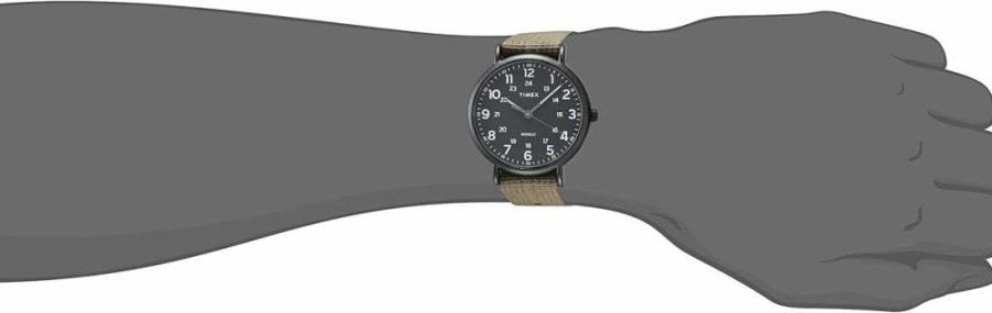 Timex Men's Weekender XL 43mm Casual Quartz Watch with Indiglo Light
