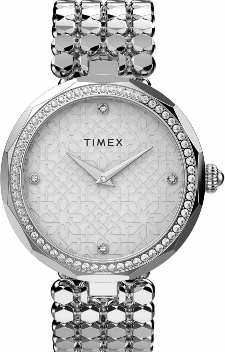 Timex Women's Asheville 34mm Analog Leather Strap Watch - Stylish & Water-Resistant