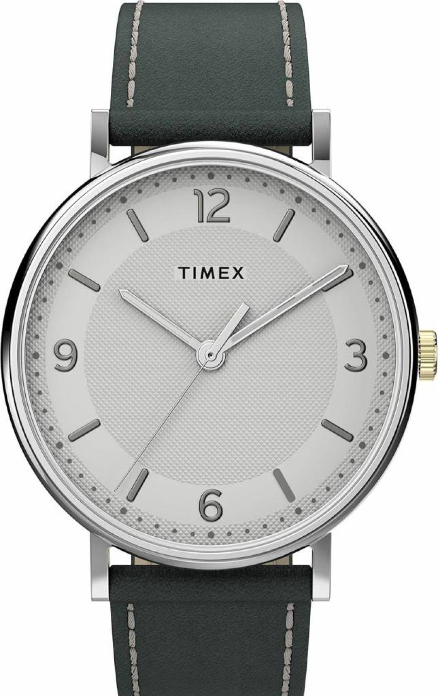 Timex Men's Southview 41mm Brown Leather Strap Watch - Classic Analog Wristwatch with Date Display