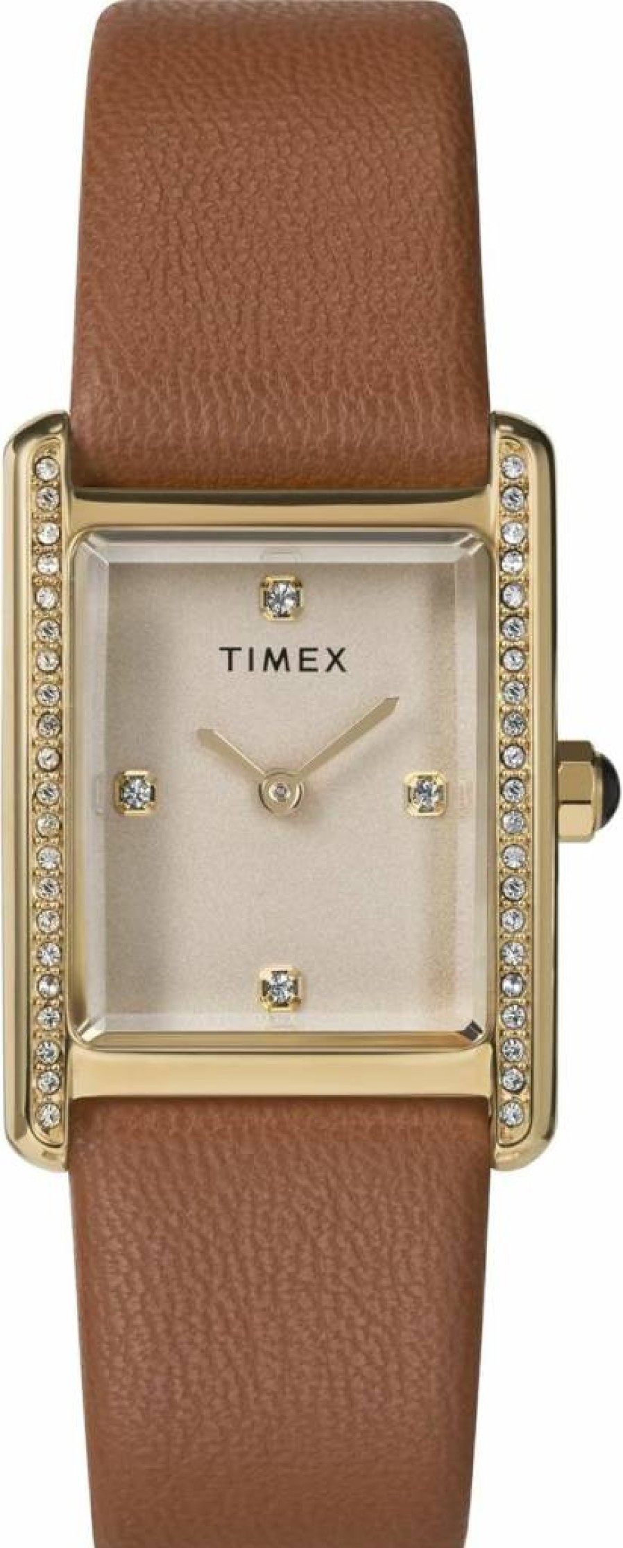 Timex Women's Hailey 24mm Analog Leather Strap Watch - Stylish & Water-Resistant