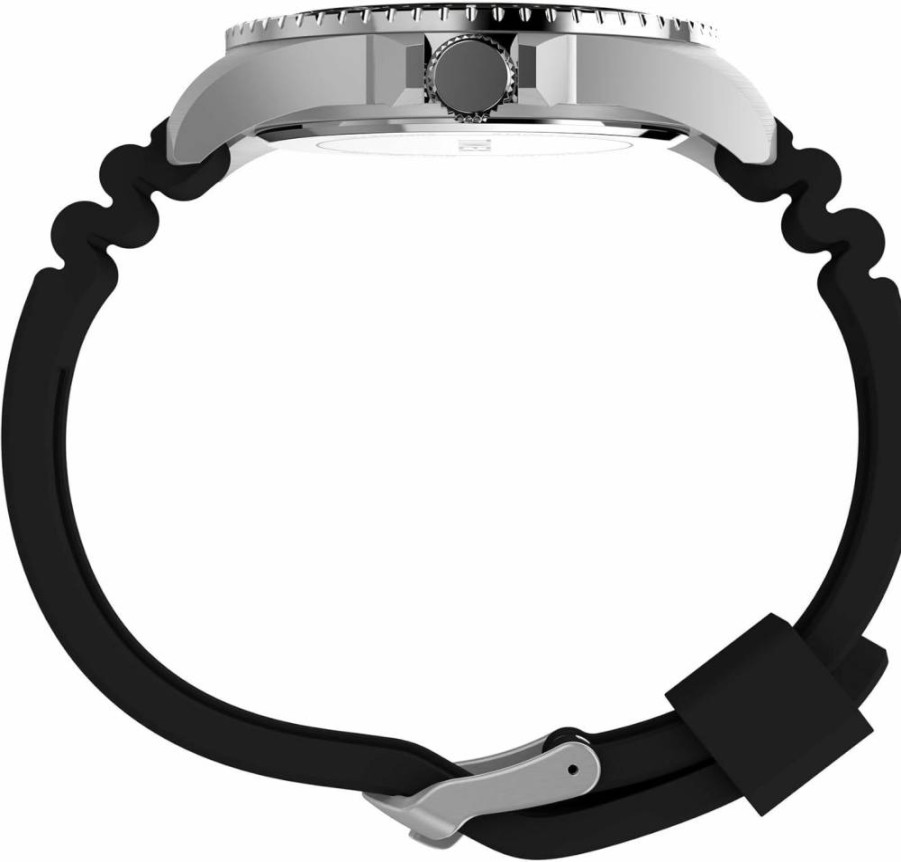 Timex Men's 42mm Classic Dress Watch - Stainless Steel, Water Resistant, Analog Quartz