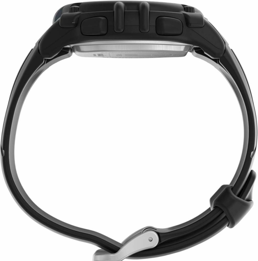 Timex Men's Ironman Triathlon Classic 10 44mm Digital Sports Watch with Resin Strap