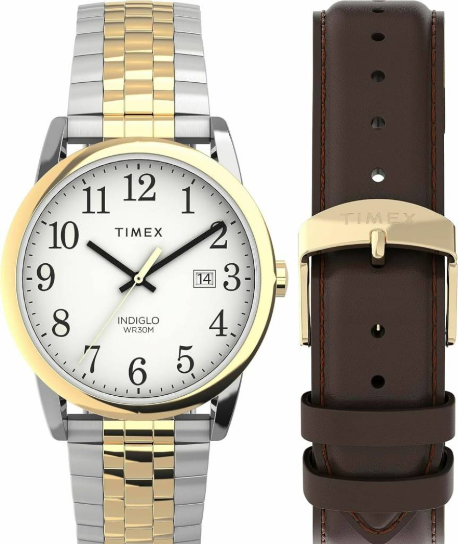 Timex Men's Easy Reader Watch - Classic Analog Wristwatch with Easy-to-Read Dial
