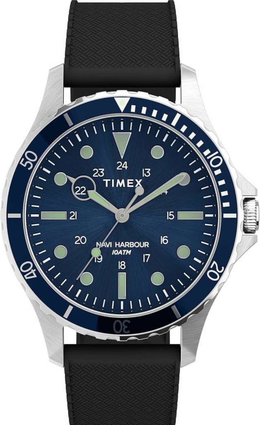 Timex Men's Navi XL 41mm Stainless Steel Analog Quartz Watch - Casual Waterproof Wristwatch for Men