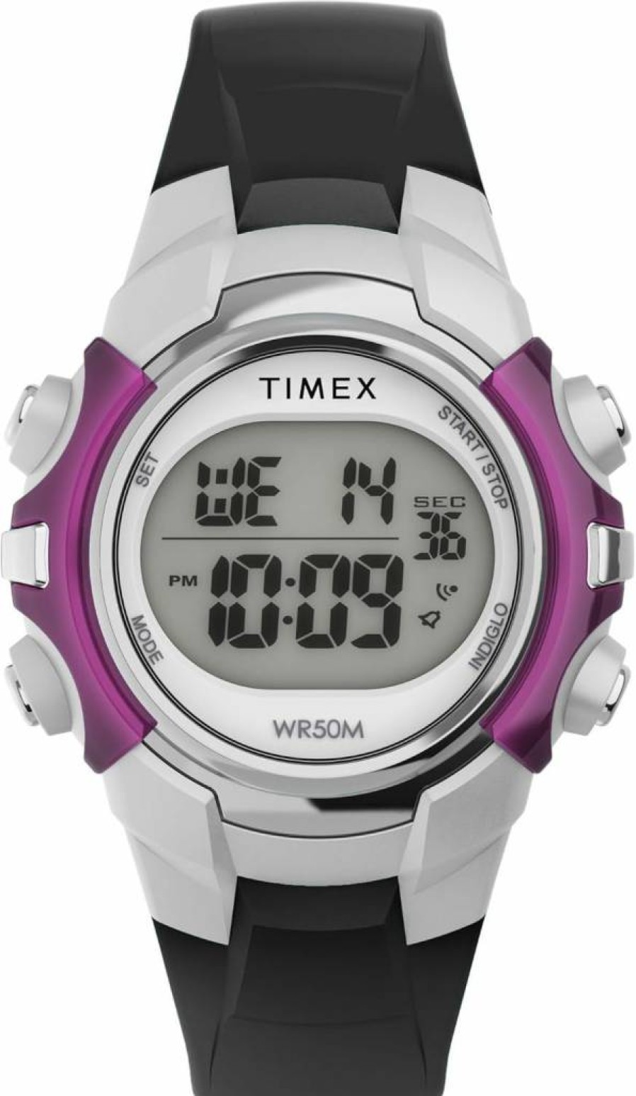 Timex Unisex Digital Watch 33mm - Stylish and Durable Water-Resistant Timepiece for Men and Women