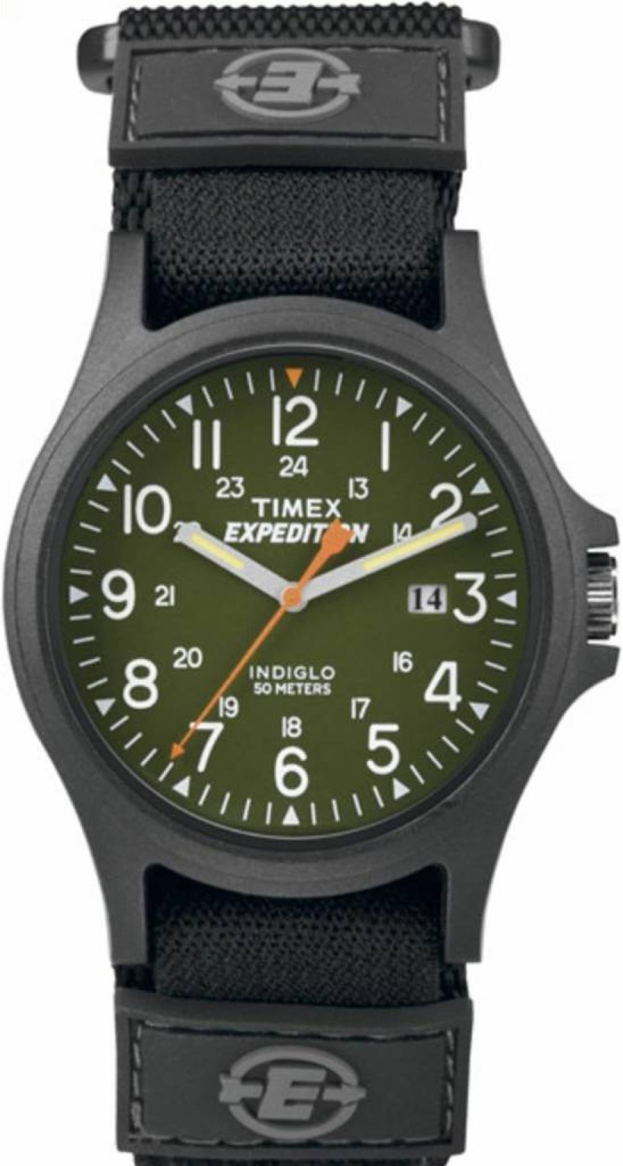 Timex Men's Expedition Acadia Green & Black Nylon Strap Watch Tw4B00100 - Durable Outdoor Sport Watch