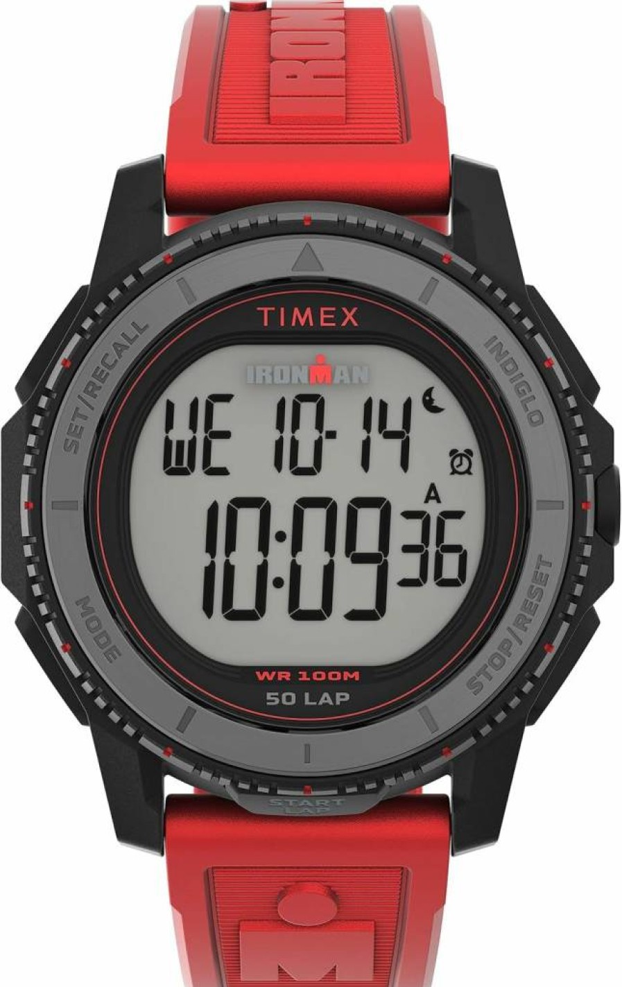 Timex Men's Adrenaline 46mm Analog Digital Sports Watch with Indiglo Night Light
