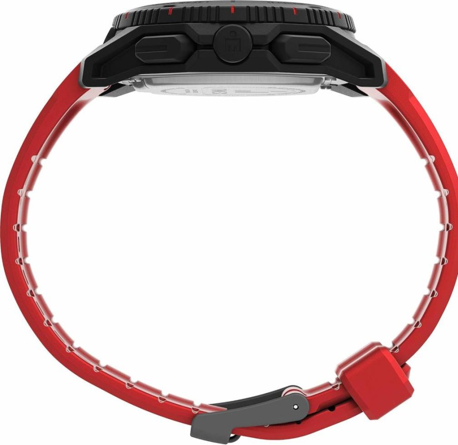 Timex Men's Adrenaline 46mm Analog Digital Sports Watch with Indiglo Night Light