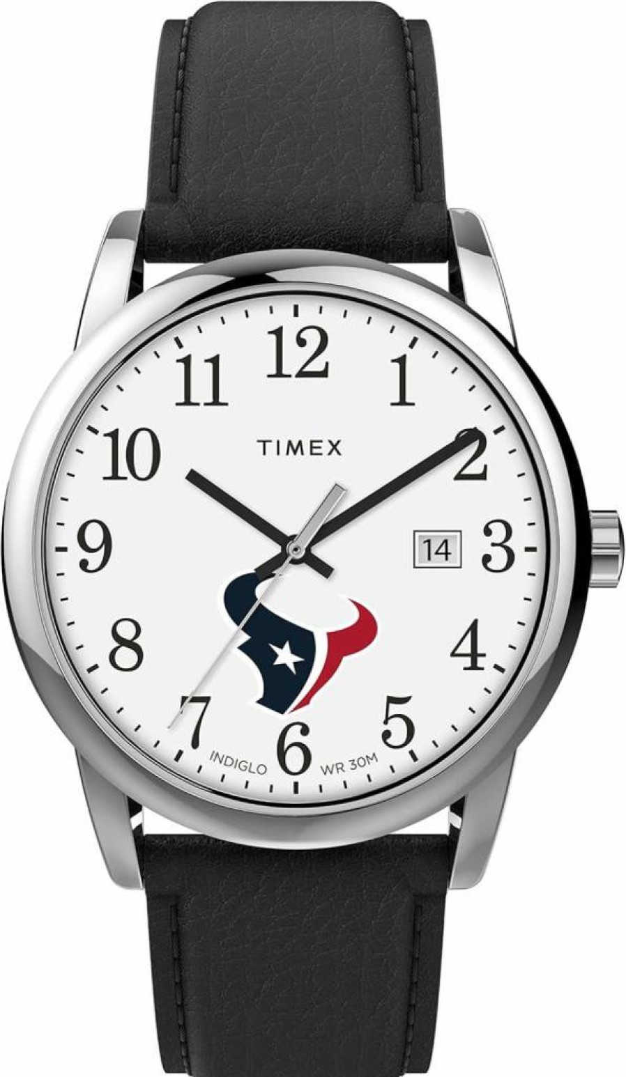 Timex Tribute Men's NFL Easy Reader 38mm Stainless Steel Watch