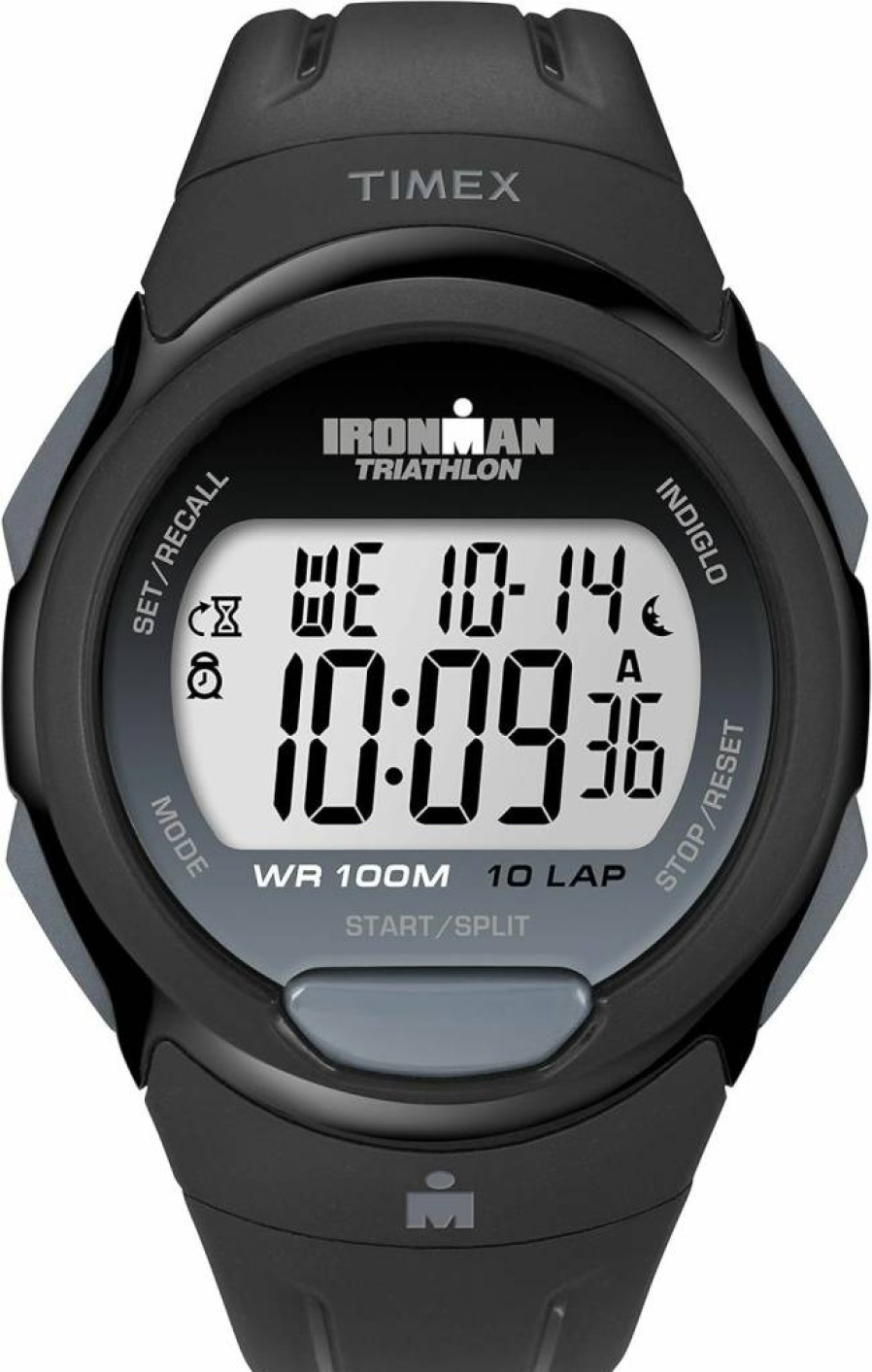 Timex Men's Ironman Triathlon Essential 10 40mm Digital Sports Watch with Resin Strap