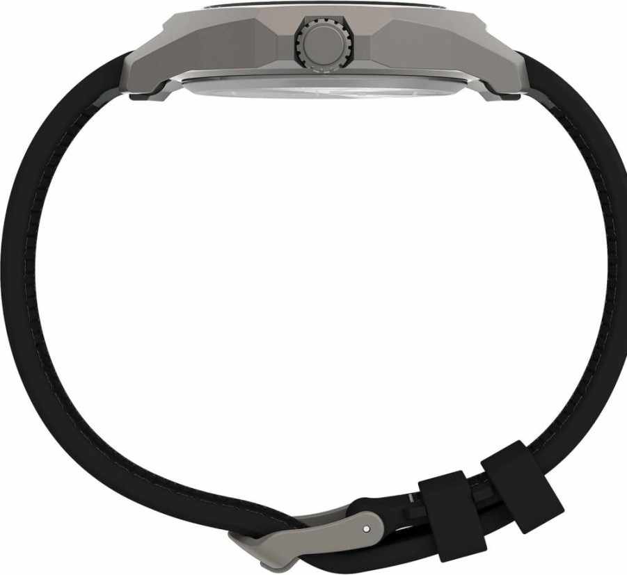 Timex UFC Men's 41mm Reveal Stainless Steel Watch with LED Display