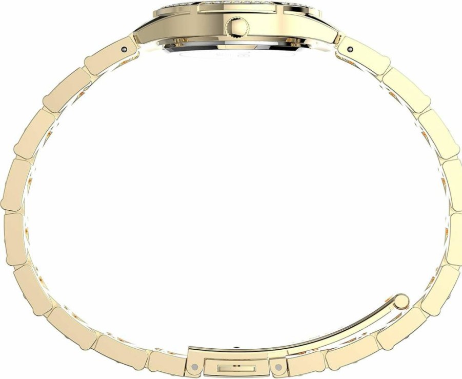 Timex Women's Solar-Powered Premium Dress Watch 28mm - Elegant & Sustainable