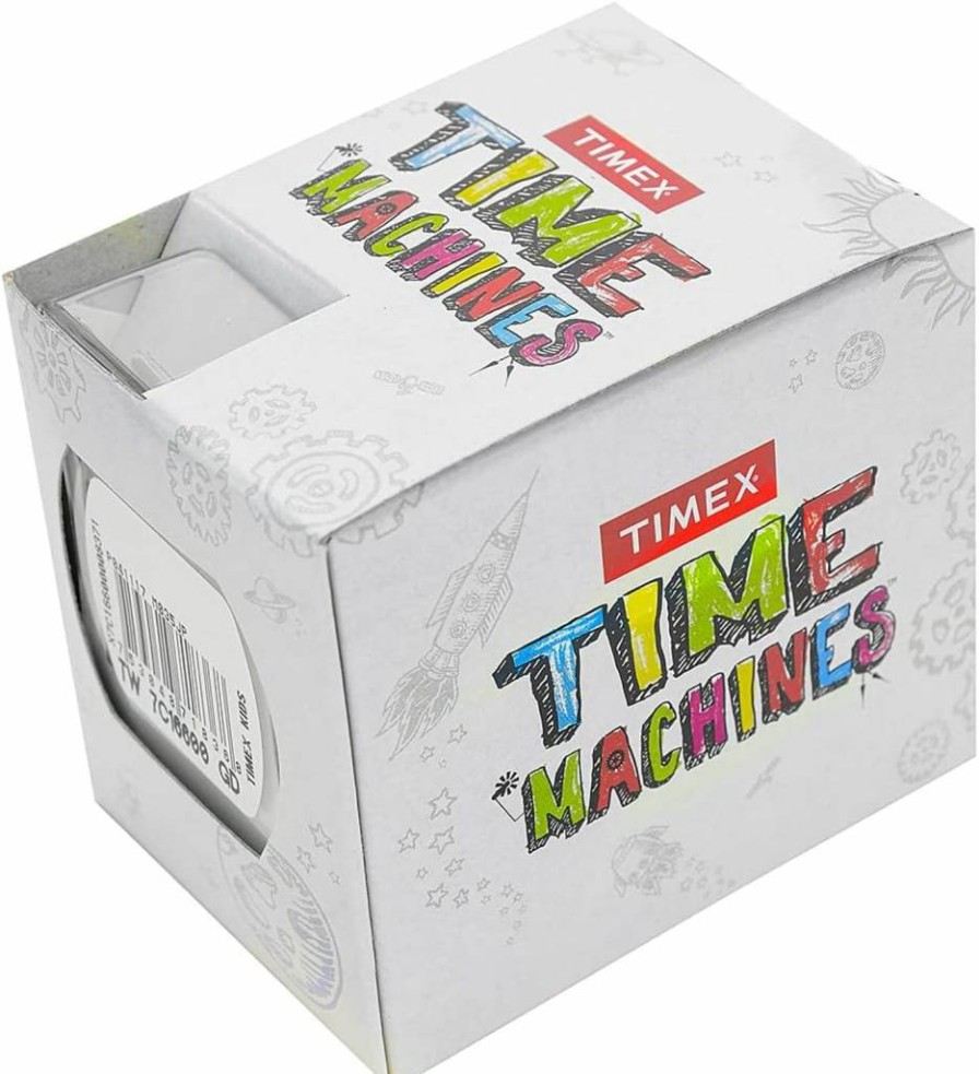 Timex Girls Time Machines Analog Watch with Elastic Fabric Strap for Kids