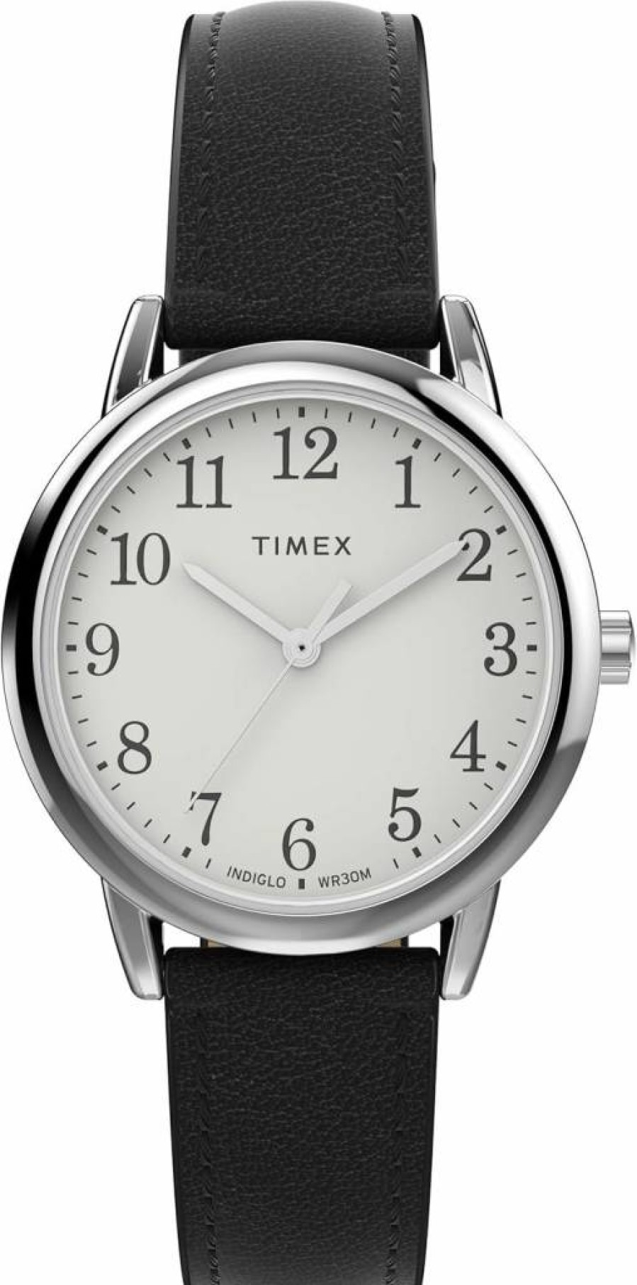 Timex Women's Easy Reader Watch - Classic Analog Wristwatch with Leather Strap for Women