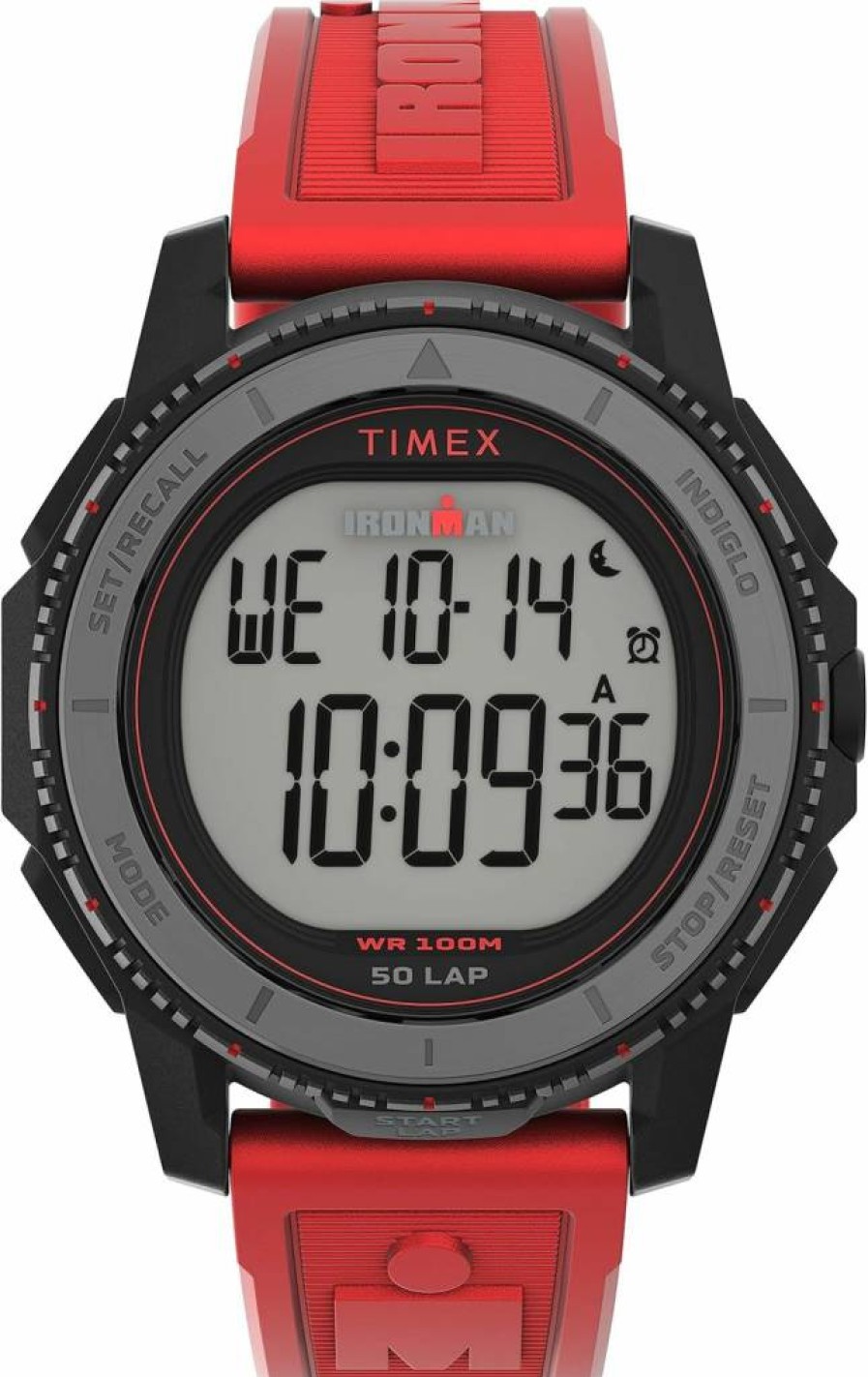 Timex Men's Adrenaline 46mm Stainless Steel Casual Sport Watch with Indiglo Night Light
