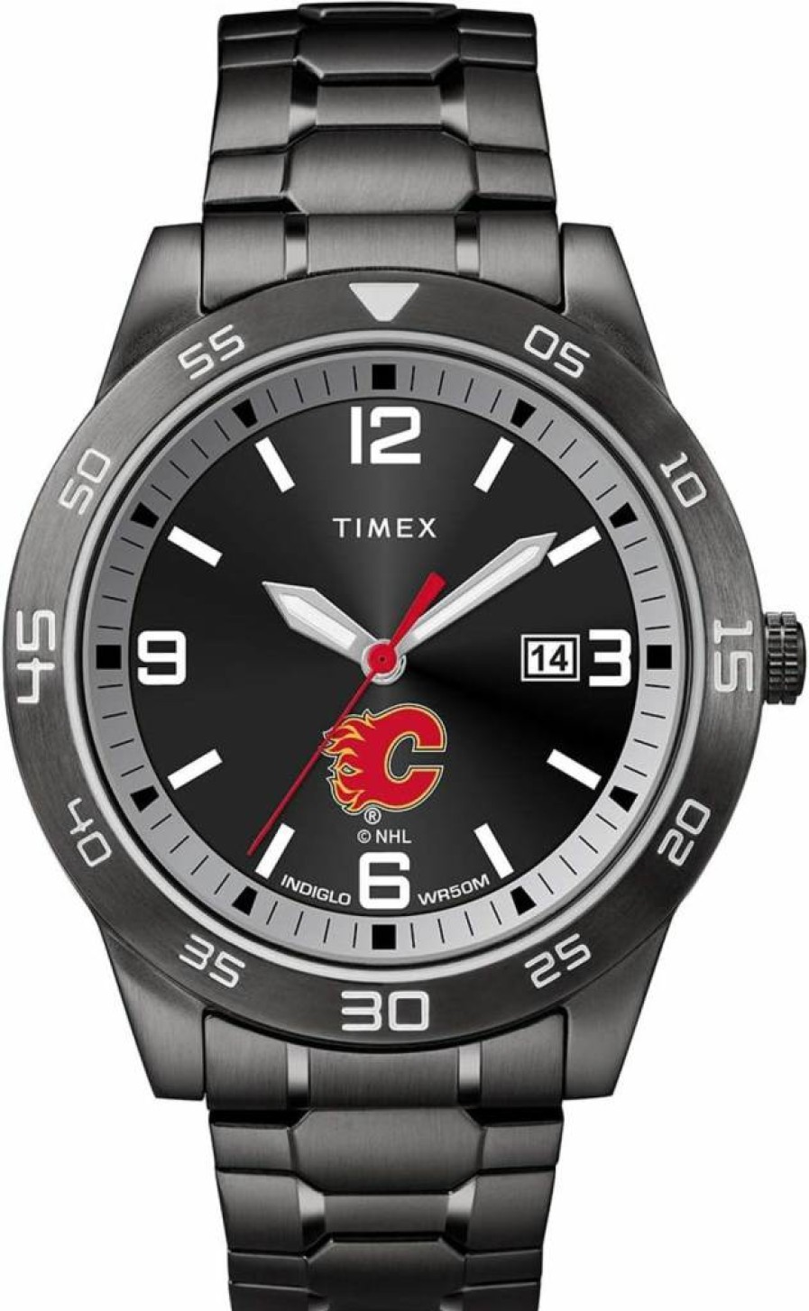 Timex Tribute Men's 42mm NHL Acclaim Stainless Steel Watch