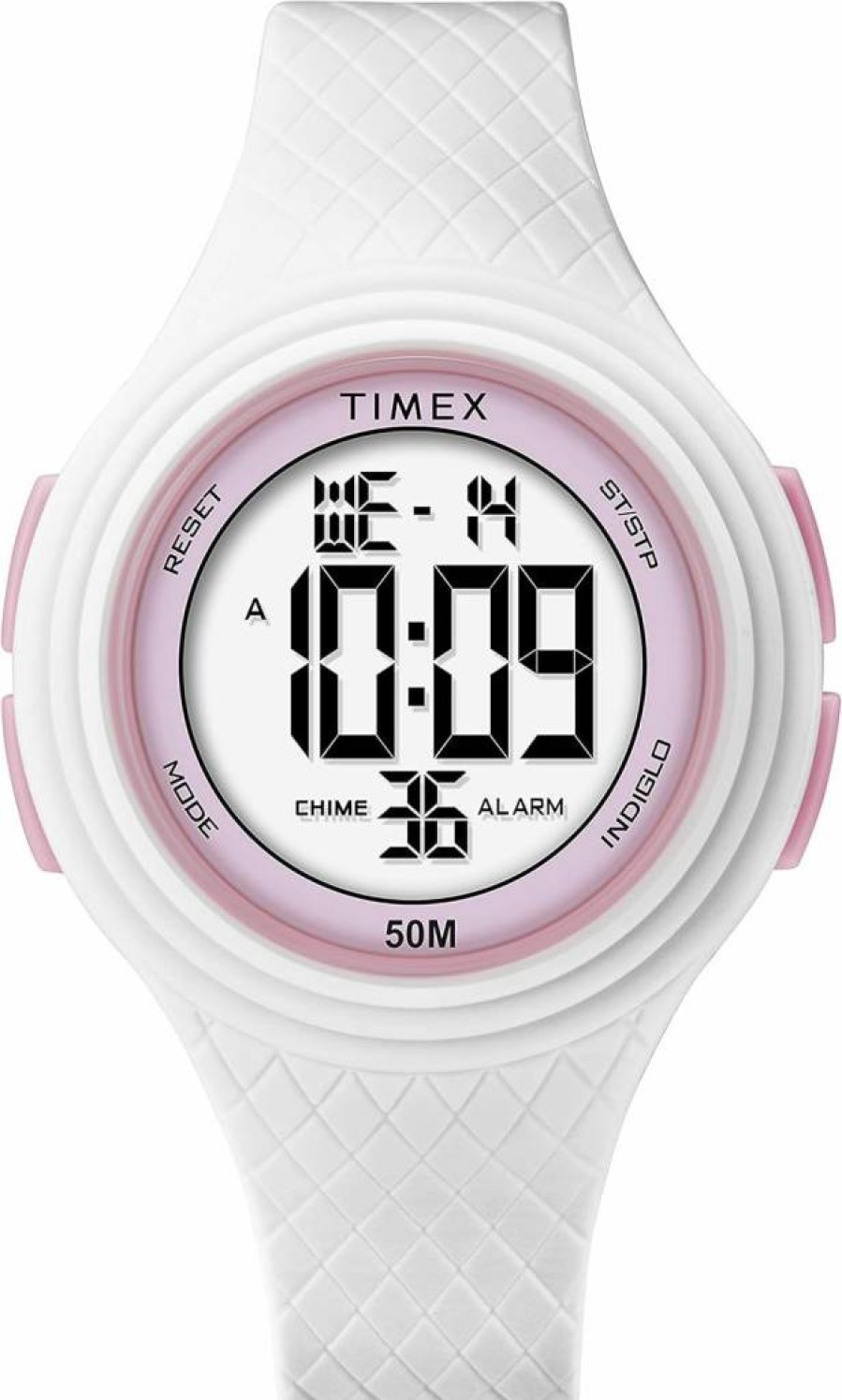 Timex Digital Sport Watch for Men and Women - Water-Resistant Unisex Design with Alarm and Stopwatch
