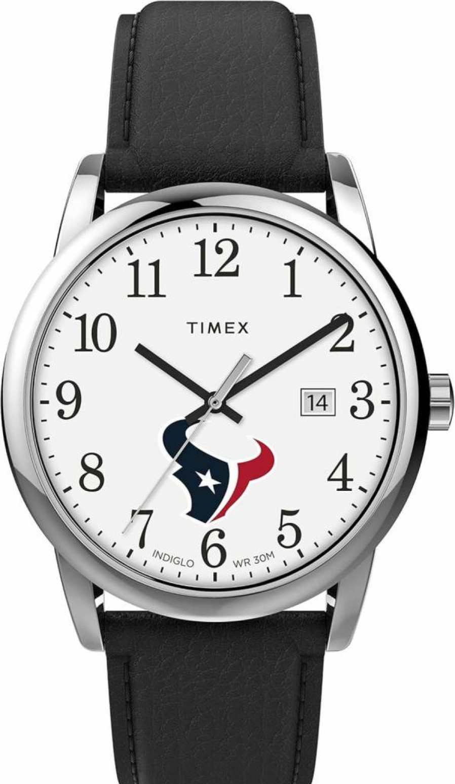 Timex Tribute Men's NFL Easy Reader 38mm Stainless Steel Watch