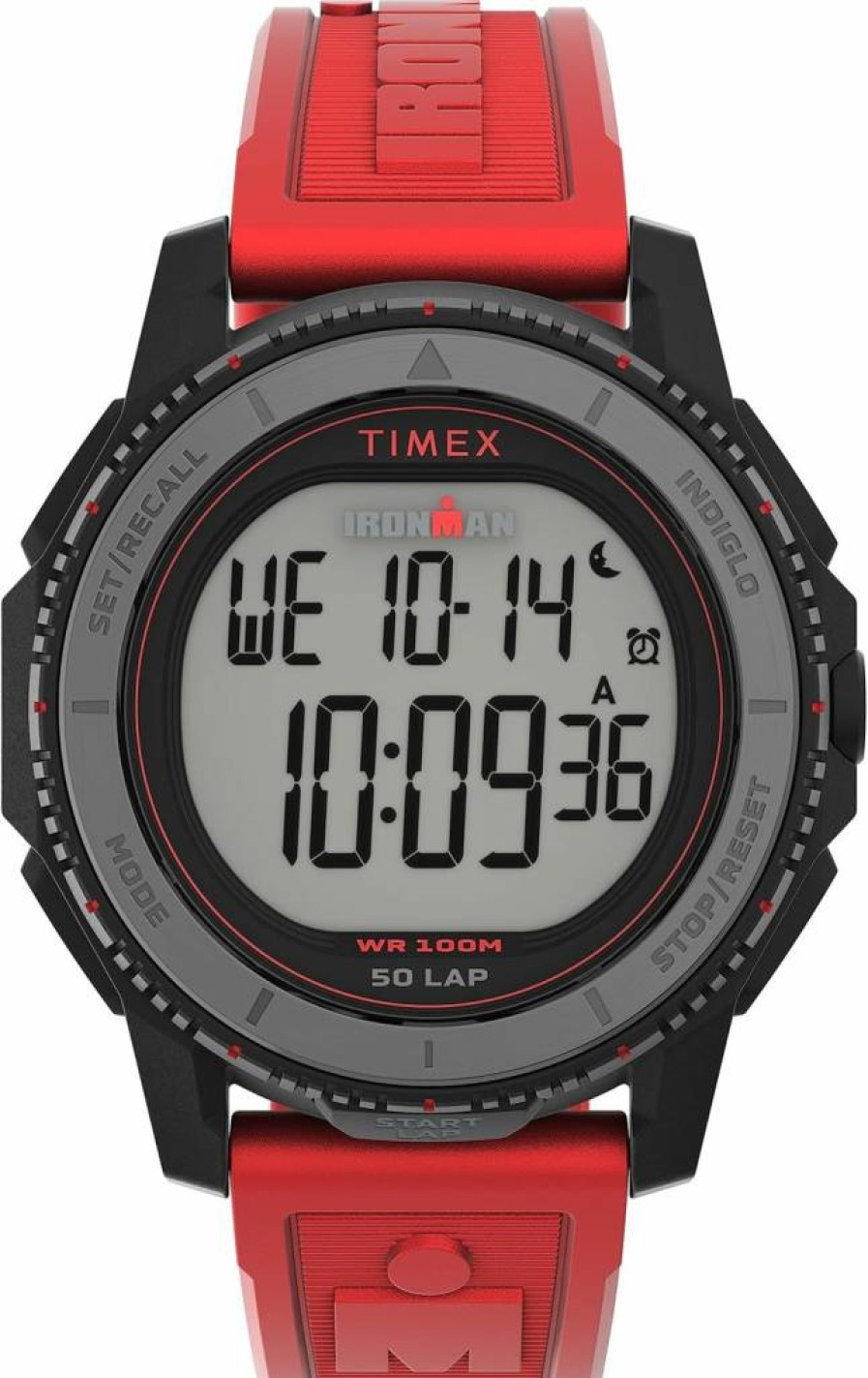 Timex Men's Adrenaline 46mm Stainless Steel Casual Sport Watch with Indiglo Night Light