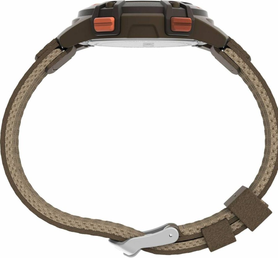 Timex Men's Expedition CAT5 Digital Watch - 41mm Green Case, Green Strap, Water-Resistant