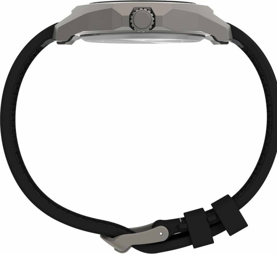 Timex UFC Men's 41mm Stainless Steel Chronograph Watch with LED Display