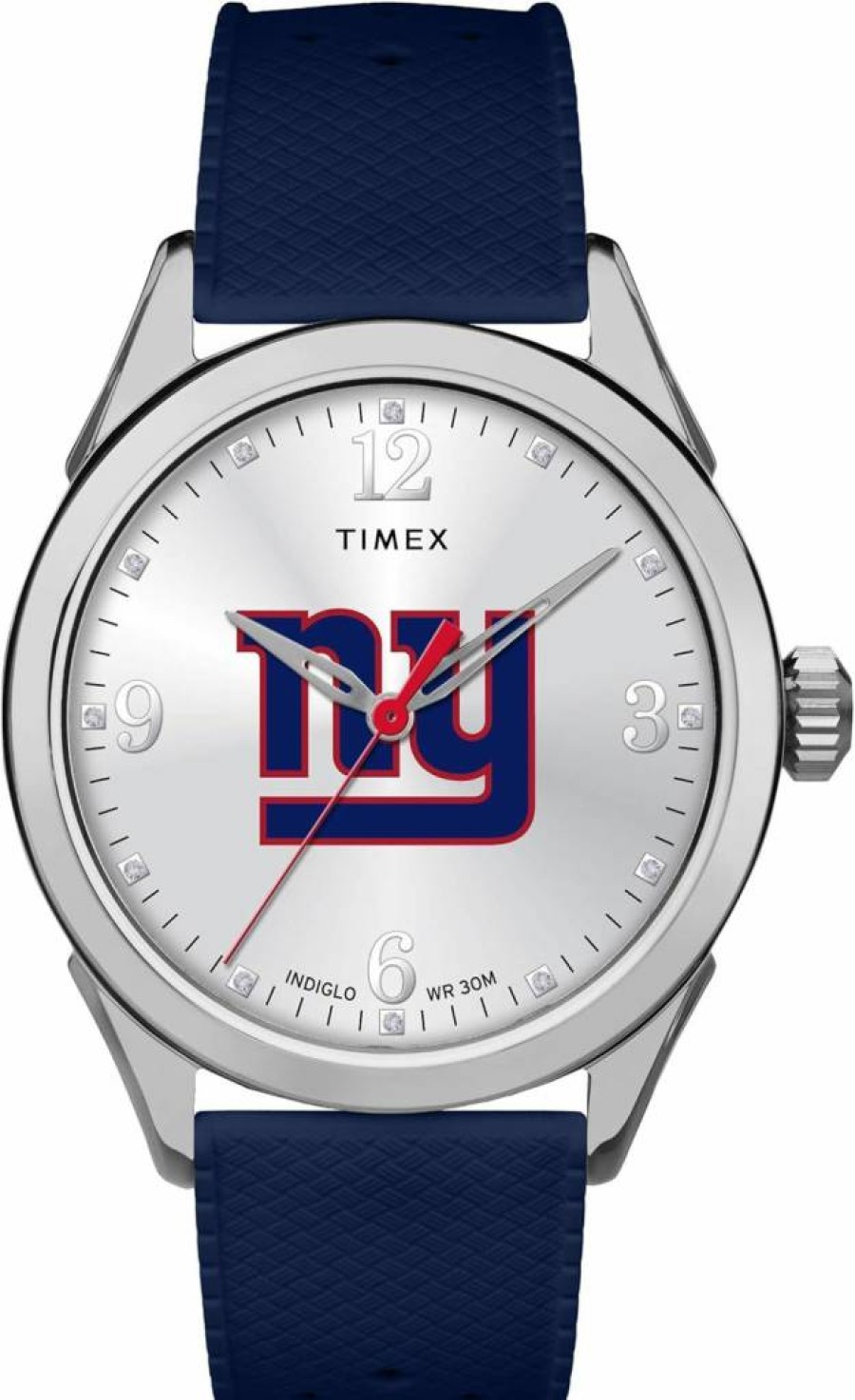 Timex NFL Women's 40mm Athena Stainless Steel Watch with Leather Strap