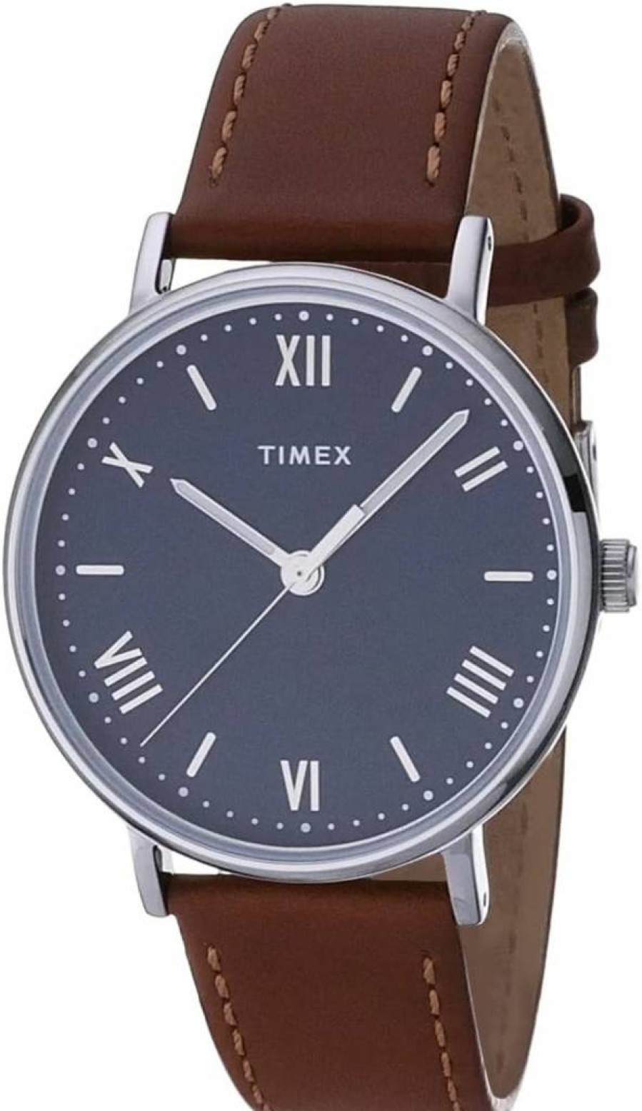 Timex Men's Southview 41mm Stainless Steel Casual Watch with Leather Strap