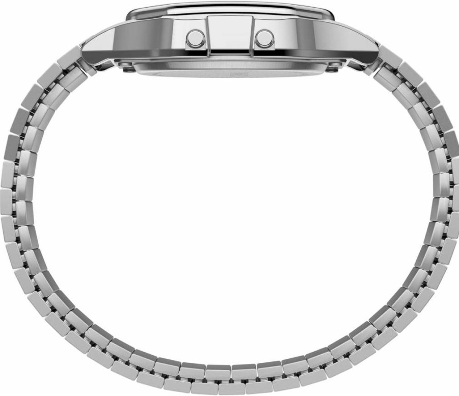 Timex T80 Digital Watch 34mm Vintage Style Unisex Casual Wristwatch