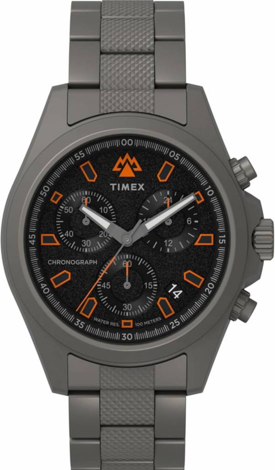 Timex Men's Expedition North Field Titanium Watch - 43mm Black Dial, Titanium Case & Bracelet