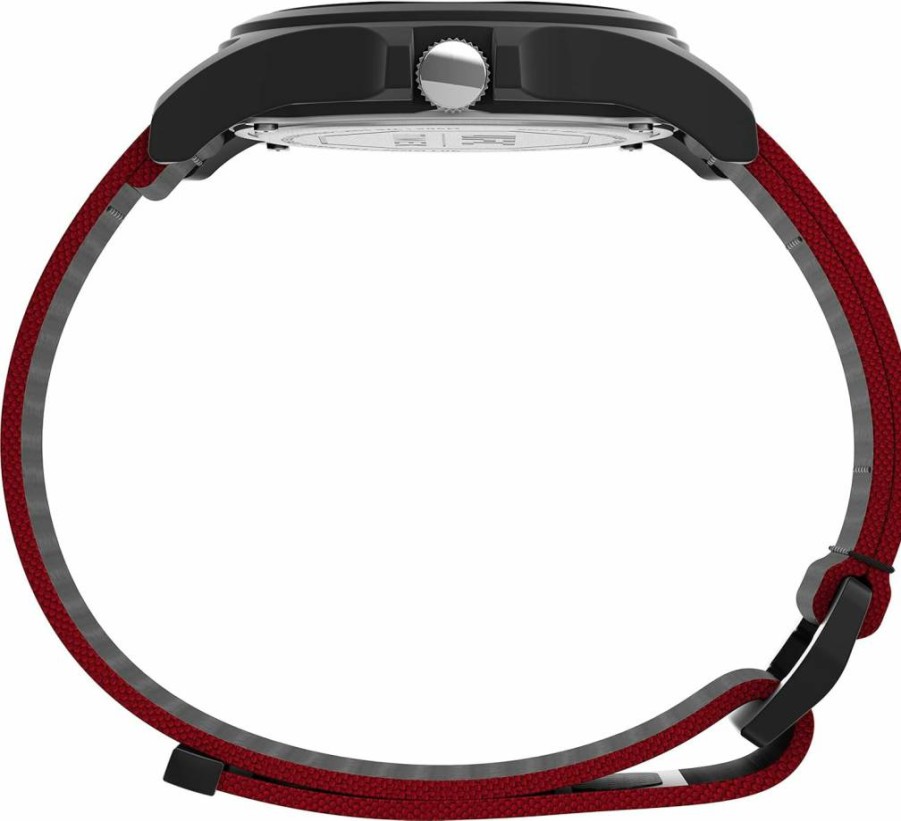 Timex UFC Men's Apex 40mm Stainless Steel Watch with Digital Display and Indiglo Backlight