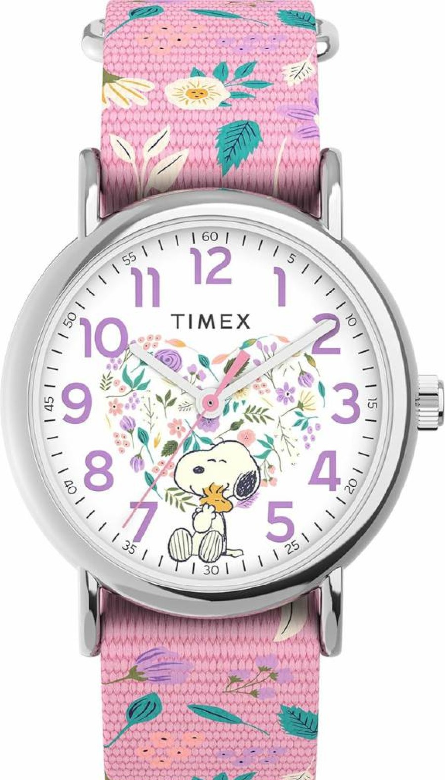 Timex Women's 38mm Weekend Watch – Peanuts In Bloom Collection