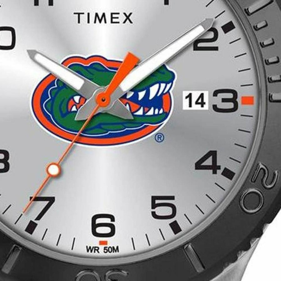 Timex Tribute Men's 42mm Collegiate Watch - NC State Wolfpack Edition with Red Silicone Strap