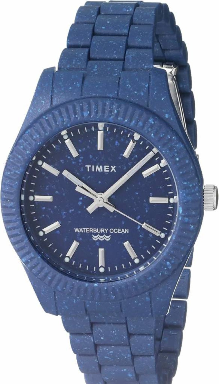 Timex Men's Waterbury Ocean 42mm Eco-Friendly Watch with Recycled Plastic Strap