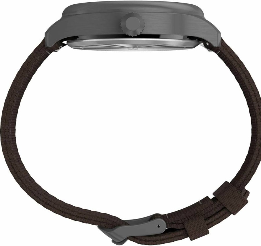 Timex Expedition Field Chronograph 43mm Men's Watch with Indiglo Backlight, 100M Water Resistant, Adjustable Strap for Outdoor & Sports Activities