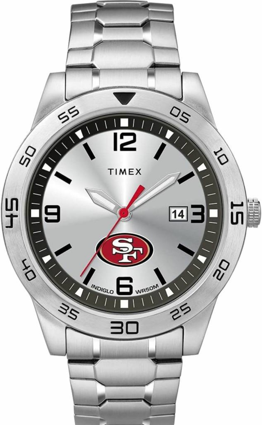Timex Tribute Men's Citation 42mm Quartz Watch - Stainless Steel Strap, Water Resistant, Classic Design