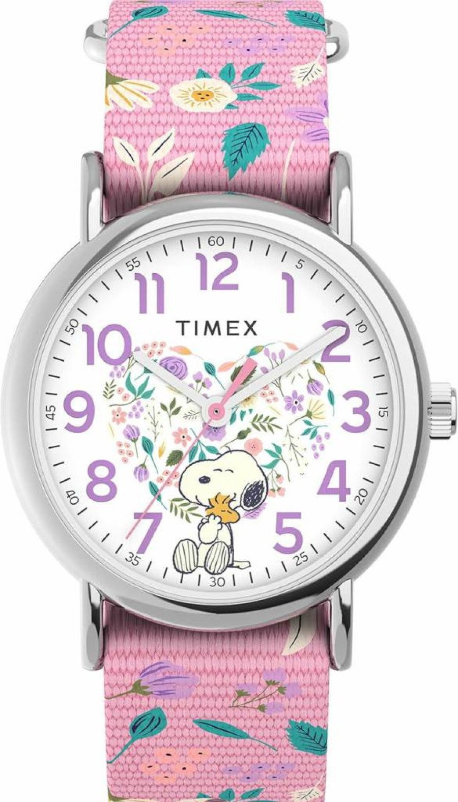 Timex Women's Weekend 38mm Watch – Peanuts In Bloom Collection