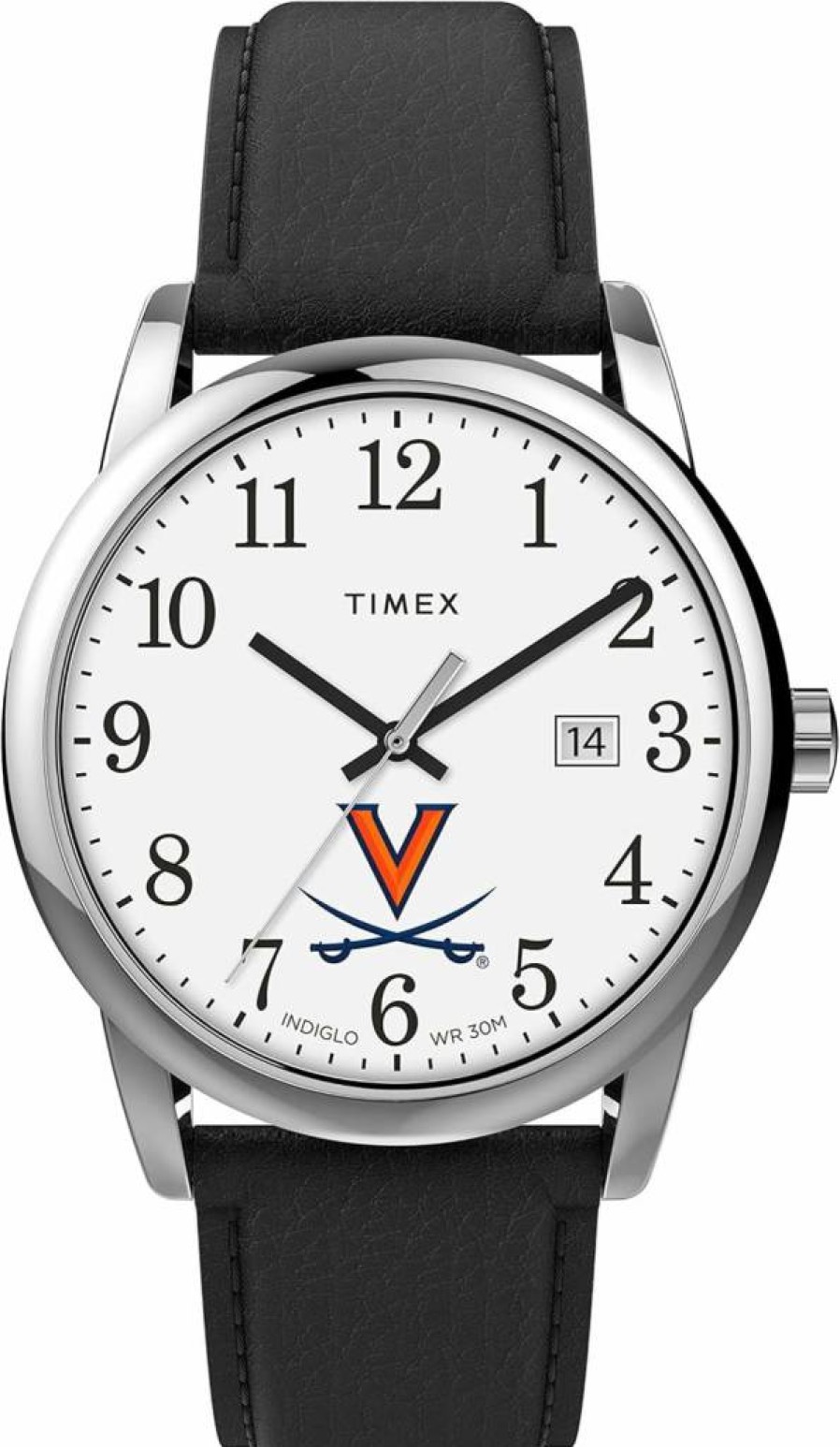 Timex Tribute Men's Collegiate Easy Reader 38mm Stainless Steel Watch