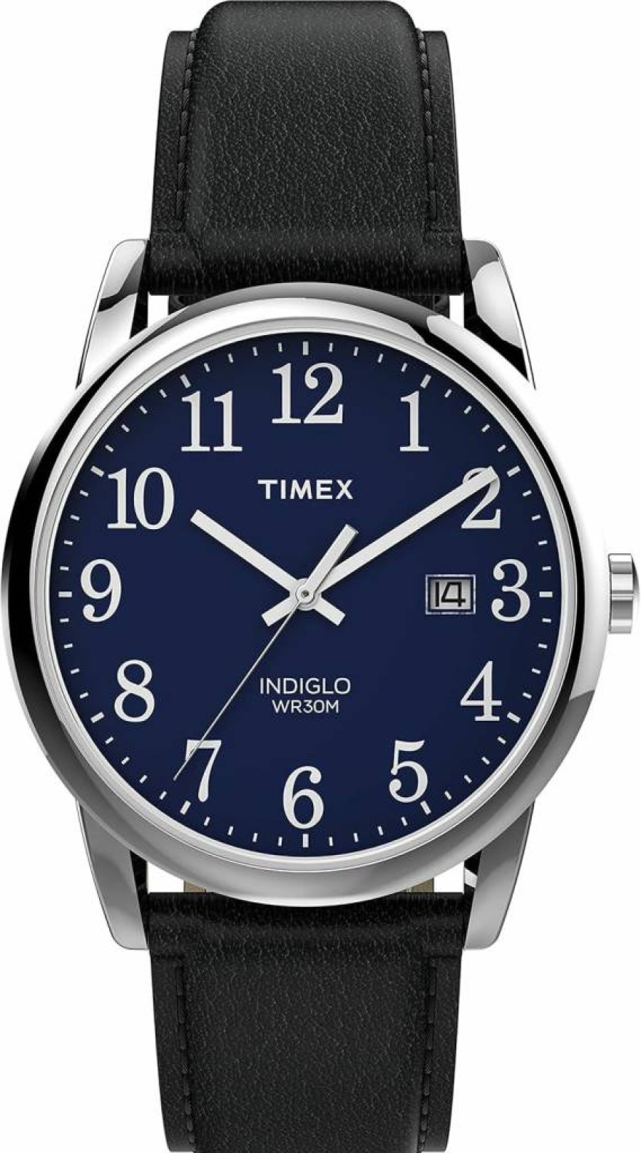 Timex Men's Easy Reader Watch - Classic Analog Wristwatch with Indiglo Backlight