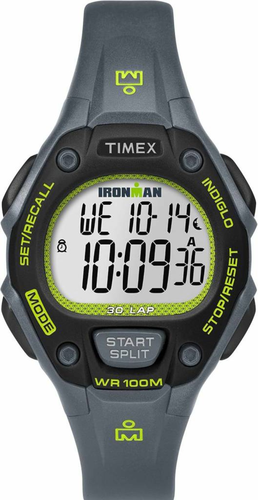 Timex Ironman Classic 30 34mm Unisex Sports Watch - Durable Digital Fitness Watch for Men & Women