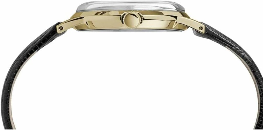 Timex 34mm Marlin Mechanical Watch - Vintage Style Men's Manual Wind Wristwatch