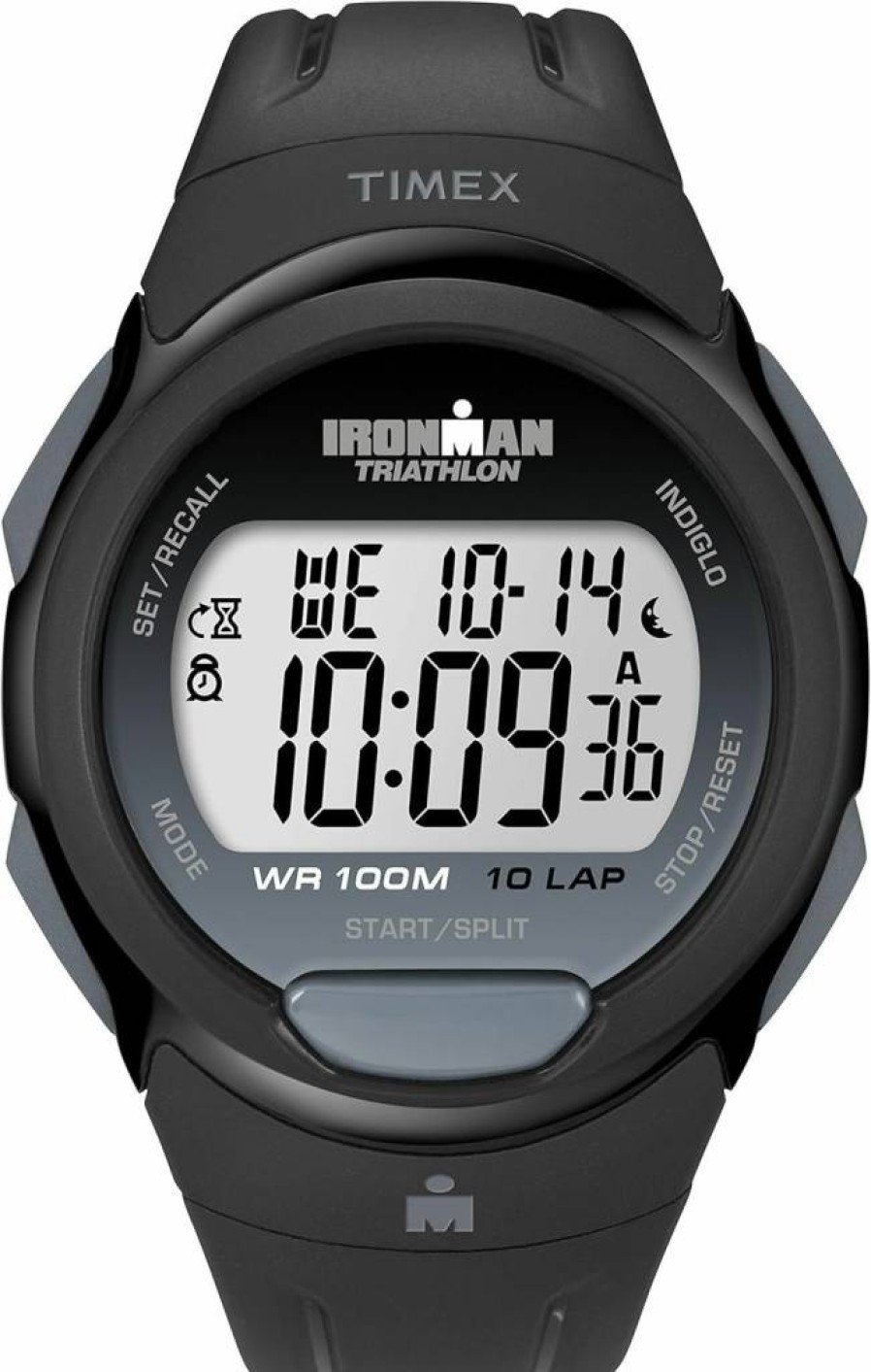 Timex Men's Ironman Triathlon Essential 10 40mm Digital Sports Watch with Resin Strap