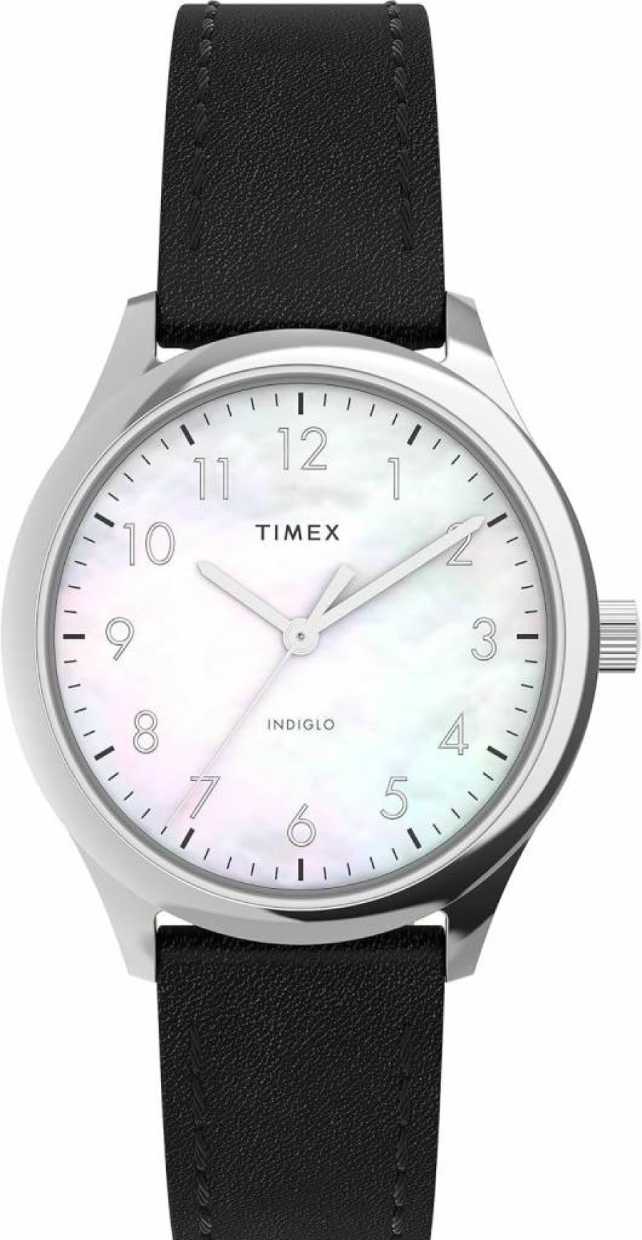 Timex Women's Easy Reader Watch - Classic Analog Wristwatch with Leather Strap