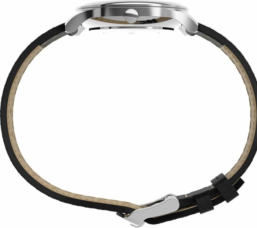 Timex Women's Easy Reader Watch - Classic Analog Wristwatch with Leather Strap