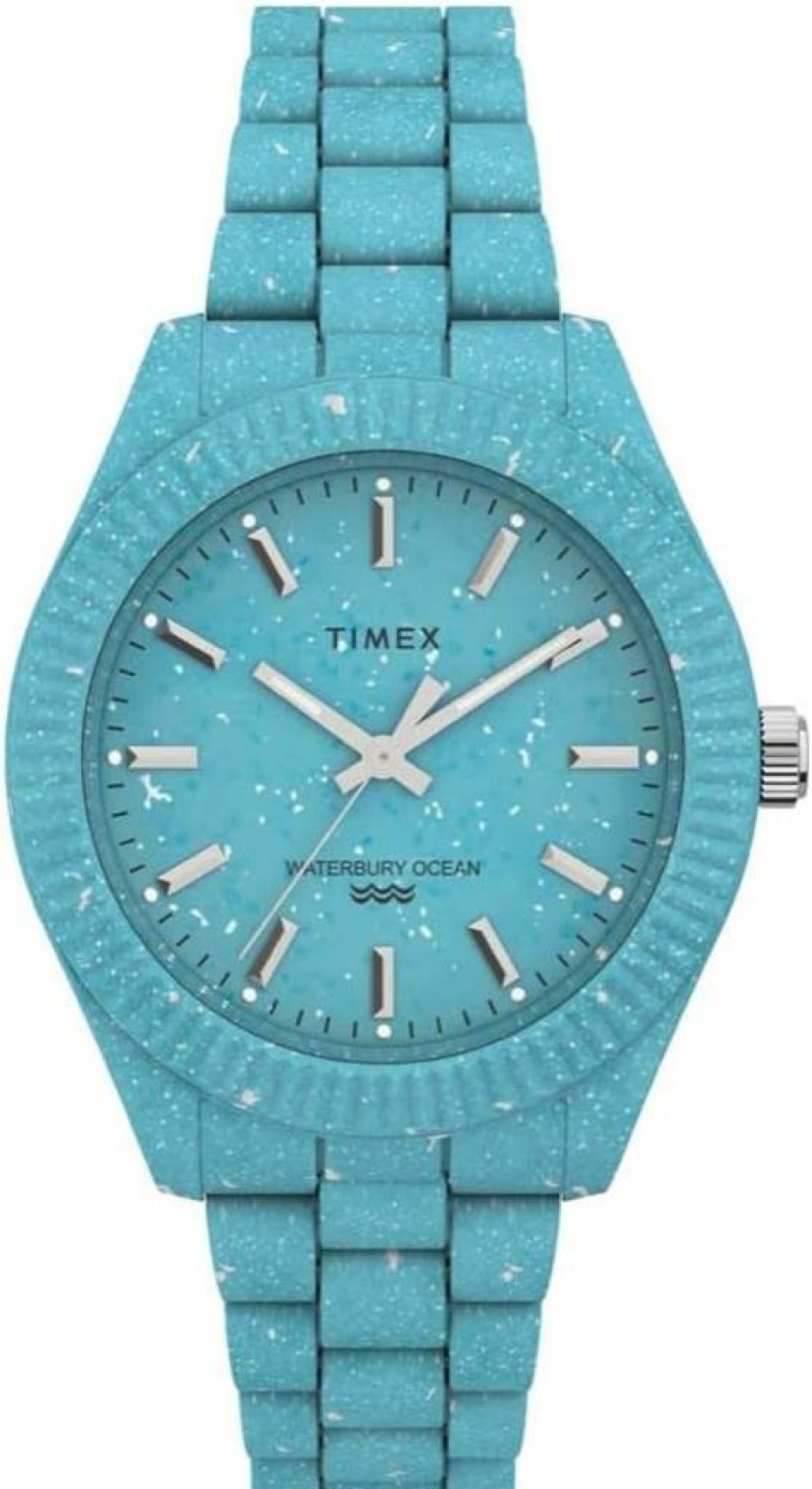 Timex Women's 37mm Recycled Ocean Plastic Analog Watch with Luminous Hands | Eco-Friendly