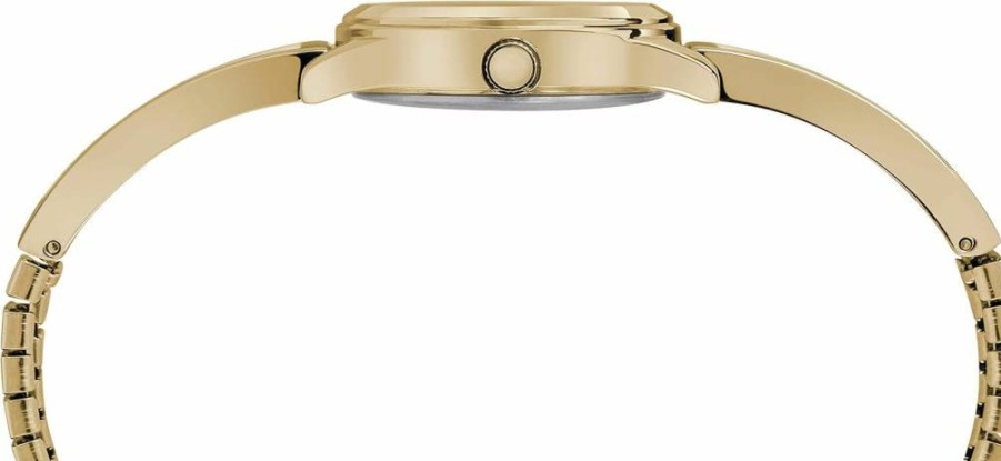 Timex Women's 25mm Stretch Bangle Watch - Stylish & Comfortable Wristwatch for Women