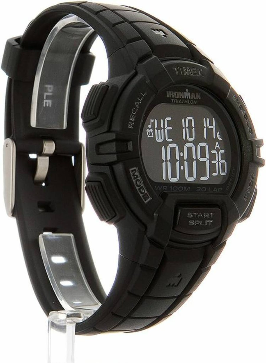 Timex Men's Ironman Triathlon 44mm Rugged Resin Strap Watch - Durable Sports Watch for Men