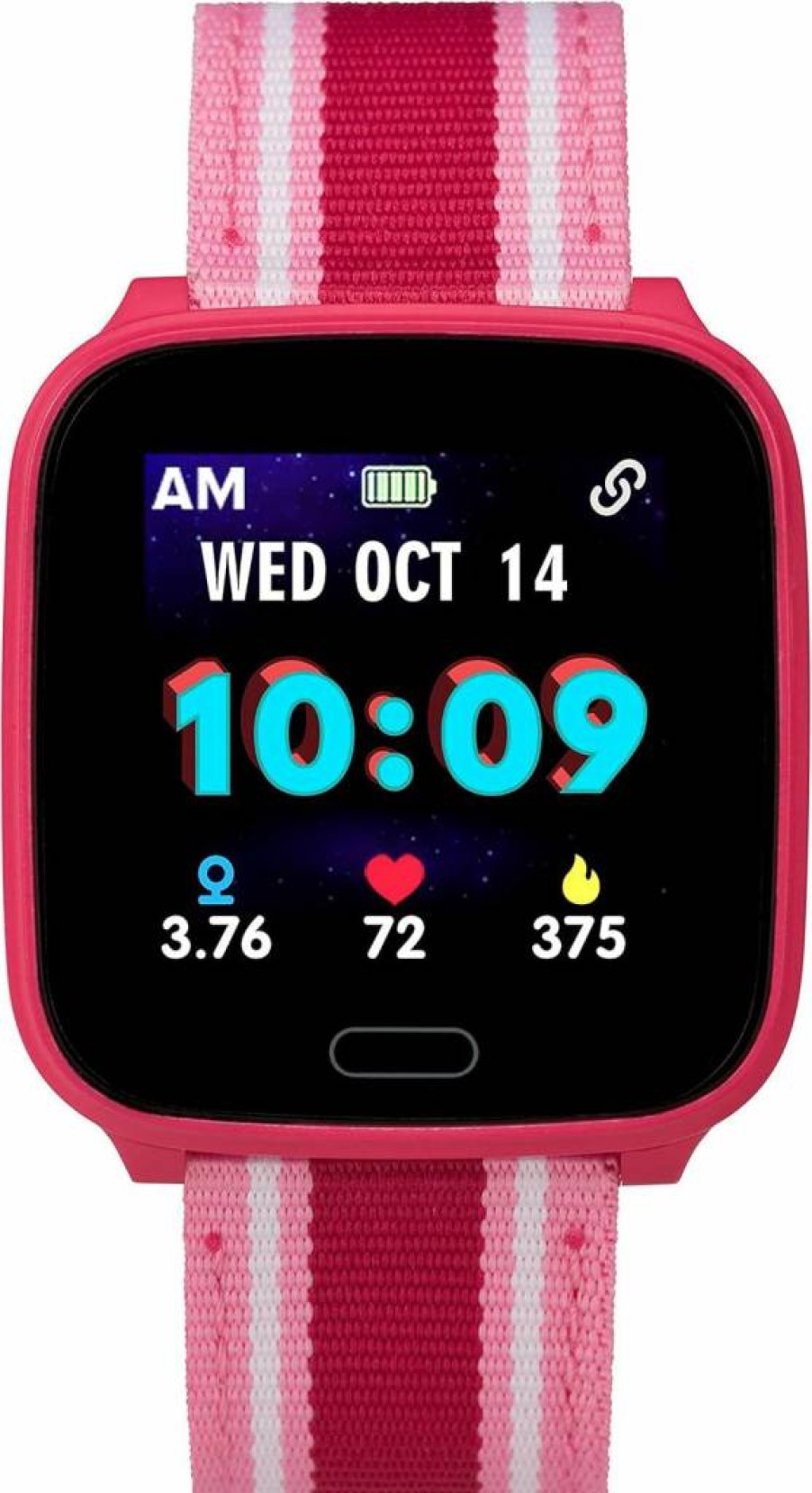 iConnect by Timex Kids Active 37mm Smartwatch with Heart Rate Monitor, Notifications, and Fitness Tracker for Children