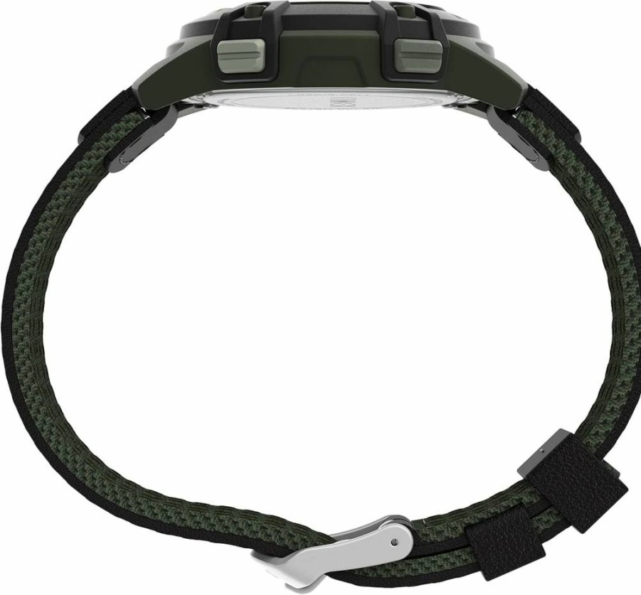 Timex Men's Expedition Digital Cat5 41mm Stainless Steel Watch with Indiglo Light